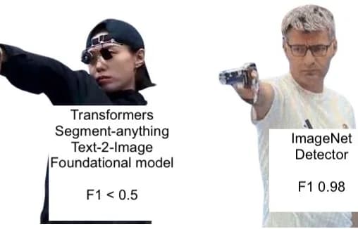How we approached a foundational model and ended up with a detector — a real use case